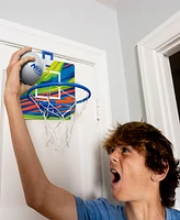 Franklin Sports Nerf Mini Over the Door Basketball Hoop Set