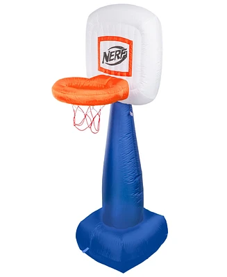 Franklin Sports Nerf AirHoop Kids Inflatable Basketball Hoop Set