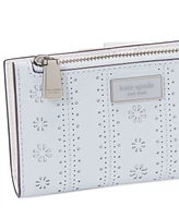 Kate Spade New York Devin Pointelle Leather Small Bifold Wallet