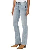 Silver Jeans Co. Women's Suki Mid Rise Curvy Fit Slim Bootcut