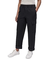 Dkny Jeans Women's High-Rise Pull-On Cargo Pants - PBL