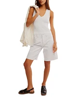 Free People Women's Montana High-Rise Cotton Shorts