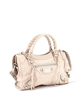 Pre-Owned Balenciaga Mini City Classic Studs Bag Leather