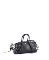 Pre-Owned Givenchy Mini Antigona Stretch Bag Leather