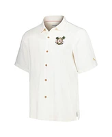 Tommy Bahama Men's White Houston Astros Pitcher's Paradiso Button-Up Camp Shirt