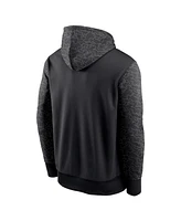 Men's Nike Black Carolina Panthers Rflctv Chevron Pullover Hoodie