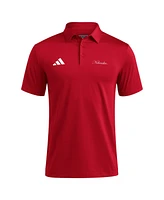 Adidas Men's Scarlet Nebraska Huskers Ultimate 365 Polo Shirt