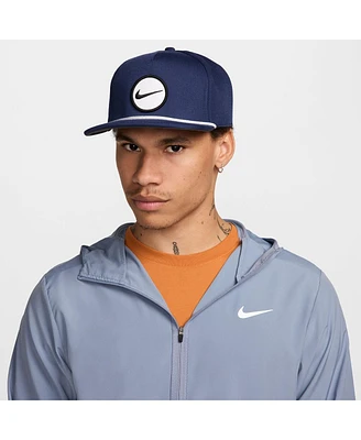 Nike Men's and Women's Navy Retro Pro Performance Snapback Hat