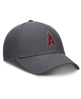Nike Men's Gray Los Angeles Angels Club Performance Adjustable Hat