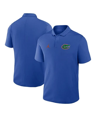 Jordan Men's Royal Florida Gators Primetime Victory Primary Logo Performance Polo Shirt