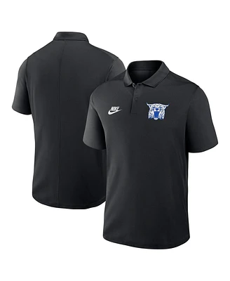 Nike Men's Black Kentucky Wildcats Primetime Victory Legacy Vault Logo Performance Polo Shirt