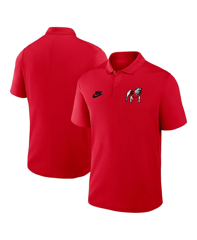 Nike Men's Georgia Bulldogs Primetime Victory Legacy Vault Logo Performance Polo Shirt