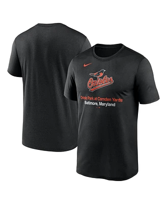 Nike Men's Black Baltimore Orioles Stadium Legend Performance T-Shirt