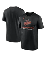 Nike Men's Black Baltimore Orioles Stadium Legend Performance T-Shirt