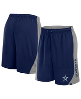 Fanatics Men's Navy/Gray Dallas Cowboys No Defense Shorts