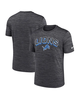 Nike Men's Charcoal Detroit Lions Velocity Performance T-Shirt