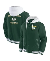 Darius Rucker Collection by Fanatics Men's Green Bay Packers Full-Snap Hoodie Jacket