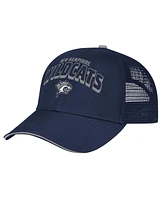Colosseum Men's Navy New Hampshire Wildcats Wyatt Primary Team Trucker Adjustable Hat
