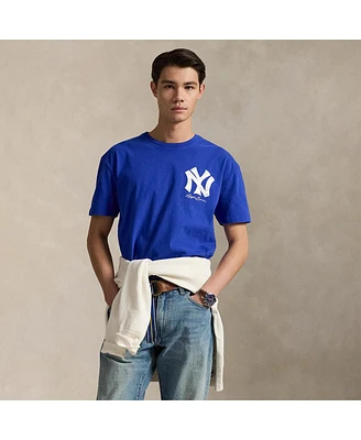 Polo Ralph Lauren Men's and Women's Royal Yankees Jersey T-Shirt