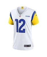 Nike Women's Puka Nacua White Los Angeles Rams Game Player Jersey