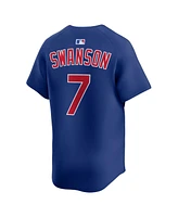 Nike Men's Dansby Swanson Royal Chicago Cubs Alternate Limited Jersey