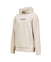 Outerstuff Men's Cream McLaren F1 Team Drive Fast Washed Pullover Hoodie