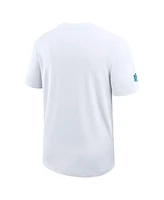 Nike Men's White Jacksonville Jaguars Sideline Uv Performance Coach Shirt