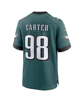 Nike Men's Jalen Carter Midnight Green Philadelphia Eagles Super Bowl Lix Game Player Jersey