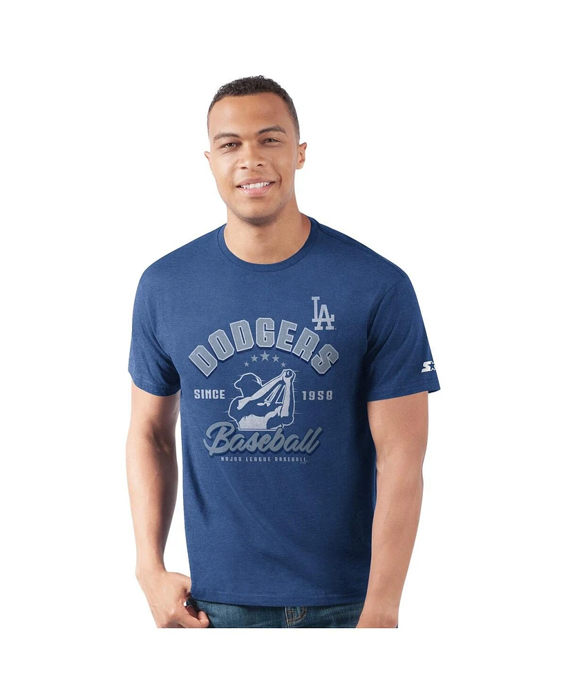 Starter Men's Royal Los Angeles Dodgers Prime Time Batter T-Shirt