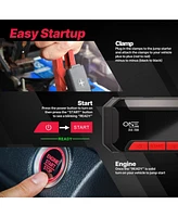 One Jump Starter 2000A Peak Battery Pack, 12V Jump Box for Battery up to 8.5L Gas or 6L Diesel Engine