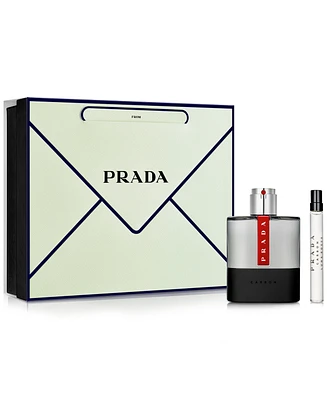 Prada Men's 2-Pc. Luna Rossa Carbon Eau de Toilette Gift Set