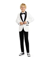OppoSuits Big Boys 3-Piece Pearly Solid Tuxedo Set
