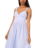 Parker Women's The Olive Ruffled-Strap Pleated-Waist Dress