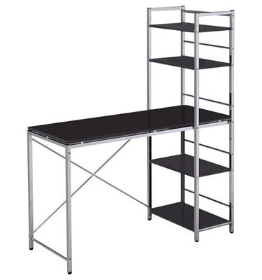 Sturdy Computer Desk with Metal Frame – Functional Workstation