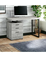 Computer Desk with Three Drawers – Space-Saving Design for Any Room