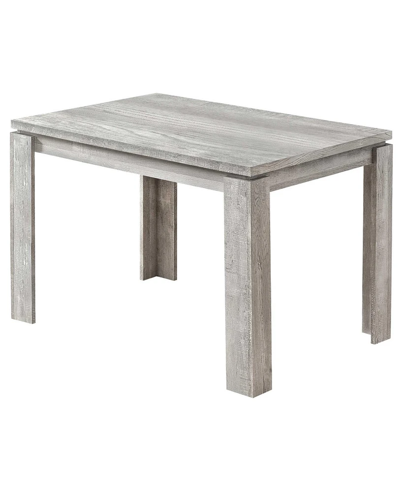 47 Inch Dining Table – Space-Saving Dining Room Table with Durable Wood Construction