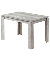 47 Inch Dining Table – Space-Saving Dining Room Table with Durable Wood Construction
