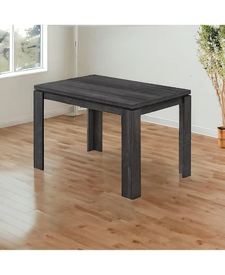 47 Inch Dining Table – Space-Saving Room with Durable Wood Construction