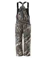 RefrigiWear Men's Realtree Apx Camo Insulated Softshell Bib Overalls