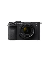 Sony Alpha a7C Ii Mirrorless Camera with Fe 28-60mm f/4-5.6 Lens, Black, Bundle with 2x Np-FZ100 Battery, 128GB Memory Card and Shotgun Microphone