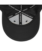 Generic Men's Usa American Flag Patch 6-Panel Black Pre-Curved Snapback Hat