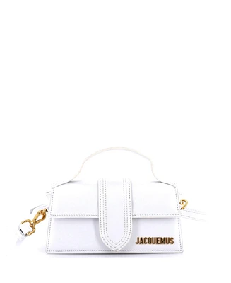 Pre-Owned Jacquemus Le Bambino Top Handle Flap Bag Leather