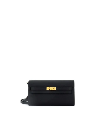 Pre-Owned Hermes Kelly To Go Wallet Epsom