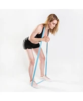 NonZero Gravity 100% Latex-Free Natural Rubber Power Resistance Bands Warm-Up Set (5-Piece)
