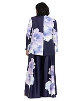 Muse Plus Floral-Print Jacket