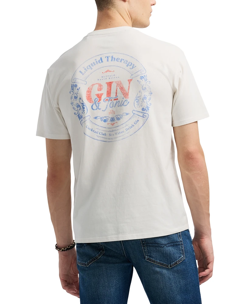 Men's Torpoint Short Sleeve Crewneck Gin & Tonic Graphic T-Shirt