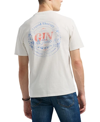 Men's Torpoint Short Sleeve Crewneck Gin & Tonic Graphic T-Shirt
