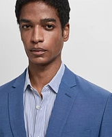 Mango Men's Stretch Fabric Super Slim-Fit Suit Blazer