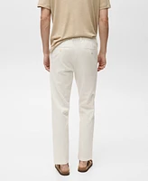 Mango Men's Pinstripe Linen Pants