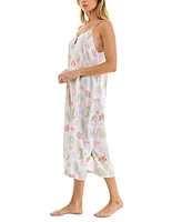 Roudelain Women's Printed Spaghetti-Strap Sleep Dress